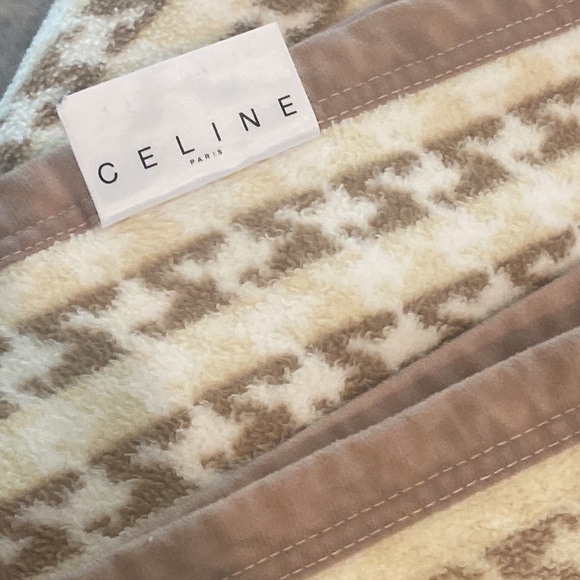 🇫🇷CELINE BLANKET‼️AUTHENTIC - Picture 5 of 6